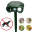 Humane Ultrasonic Solar Repeller, Έκδοση 2024, Προστασία Ηχητικού Επιπέδου 120dB από Σκύλους, Γάτες, 1