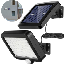 Lâmpada solar resistente às intempéries, iluminação de alta qualidade, fácil instalação para sua conveniência.