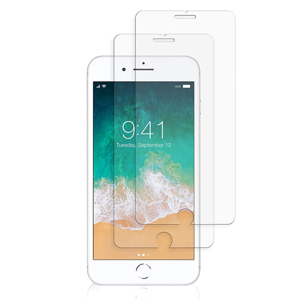 Protection For Iphone 7 Screen, Ultra-Clear High Definition Tempered Glass Film, Ultra Thin Bubble-Free, Waterproof Anti-Fingerprints, Anti-Dust, 9048212464969