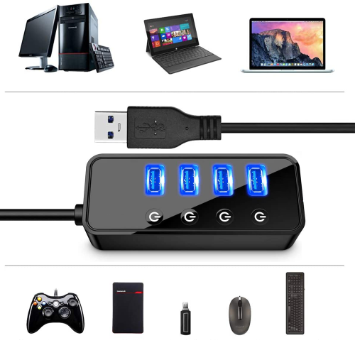 Διανομέας USB, Έξυπνος διανομέας δεδομένων με γρήγορο συγχρονισμό δεδομένων, 1
