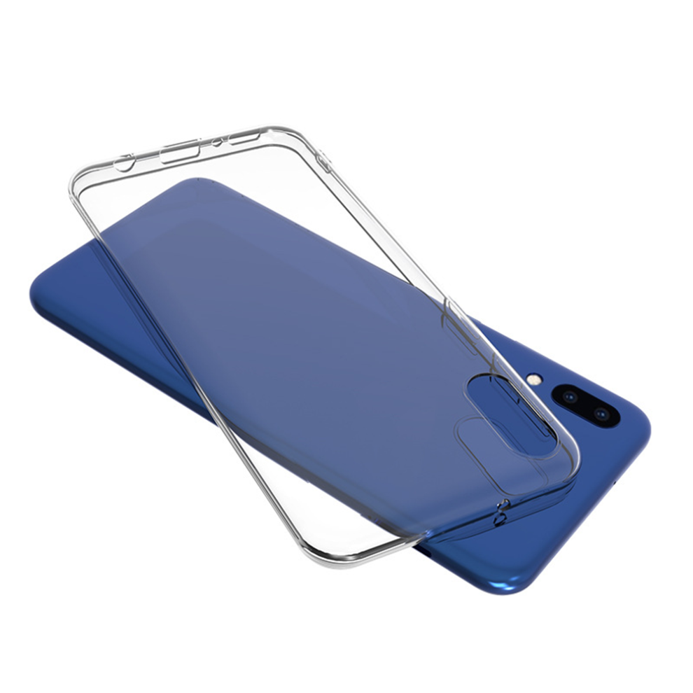 Block Colours Soft Gel Case, Samsung Galaxy A02 Precise Cutouts Shockproof Tpu Transparent Cover With Scratch Resistant Ultra Thin Flexible Blue 9128293525428