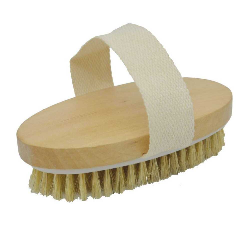 Shower Companion, Medium Strength Mane for Effective Exfoliation, Portable Design for Convenient Use Anywhere, Dry Body Brush for Improved Blood