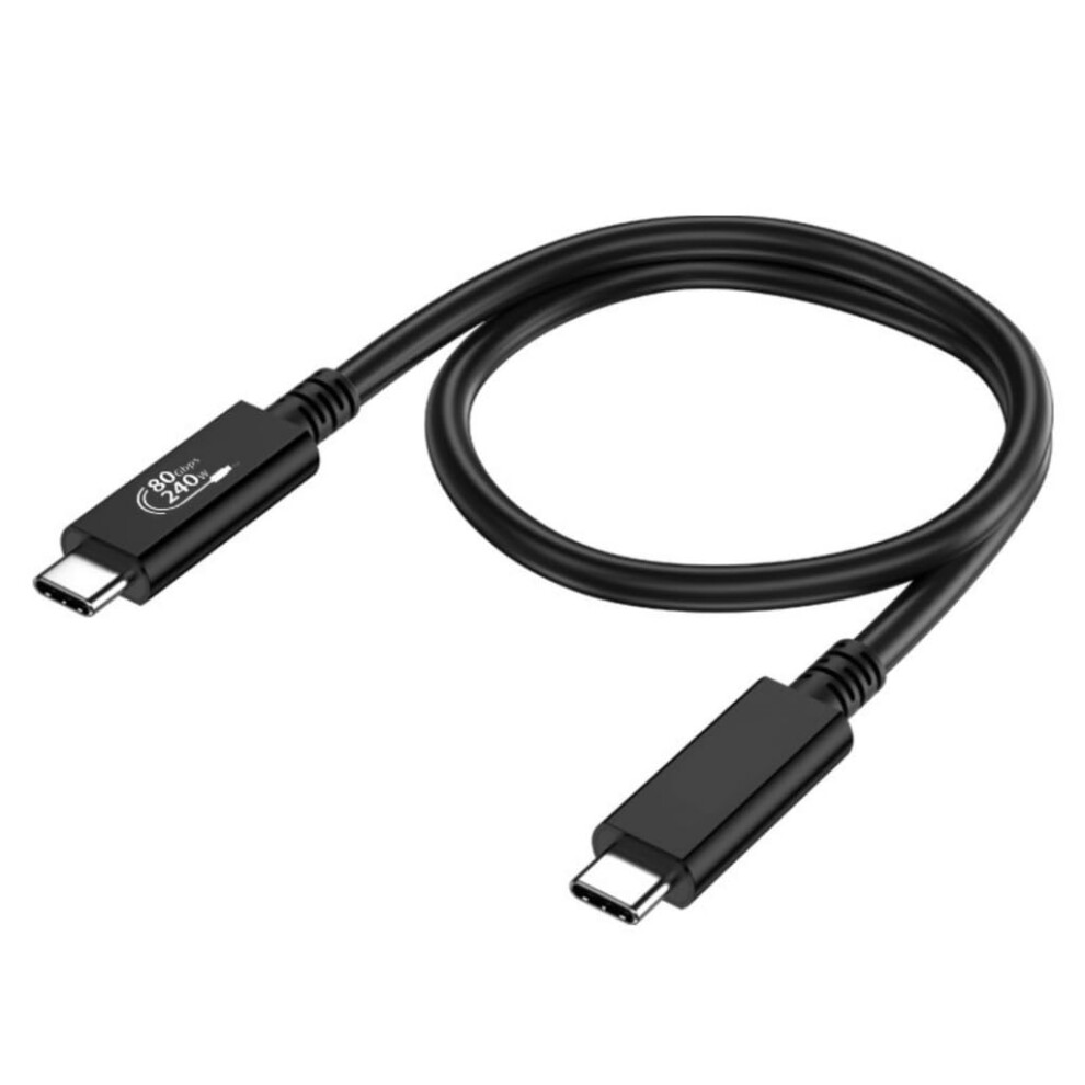 Usb C To Usb C Cable 240W Fast Charging 80Gbps 4K@540Hz Video Data Cord For Laptop Smartphone 80Cm 9189345099311