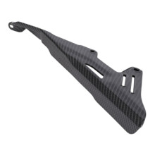 Carbon Fiber Motorcycle Chain Guard and Cover, Lightweight Dirt Blocker Protector Accessory