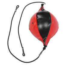 Versatile PU Leather Pear Speed Bag for Boxing & Training 15x9 inch