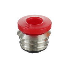 Connecteur droit pneumatique pour buse V6 BP6, connecteurs-Rouge