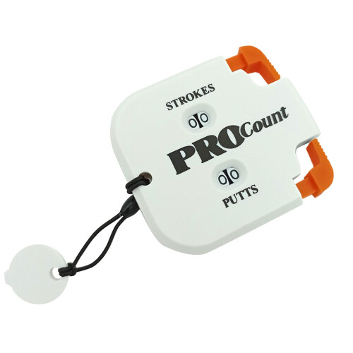 Handheld Count Putt Score Counter Two Digits Portable Scoring Keeper for Golf Chains, Durable and Lightweight Design