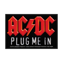 AC/DC Plug Me In Standard Patch