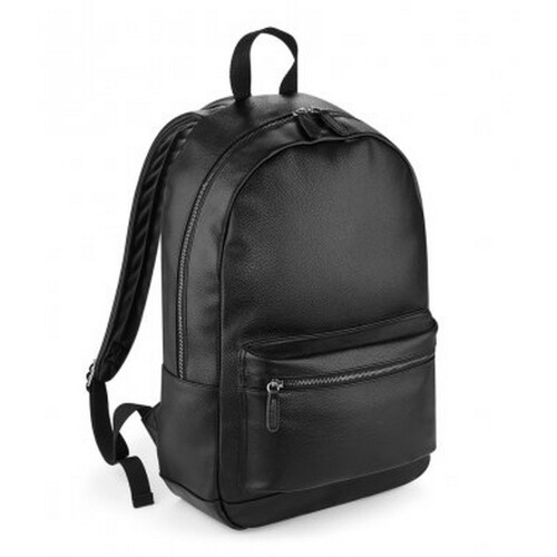 BagBase Bagbase Faux Leather Fashion Backpack