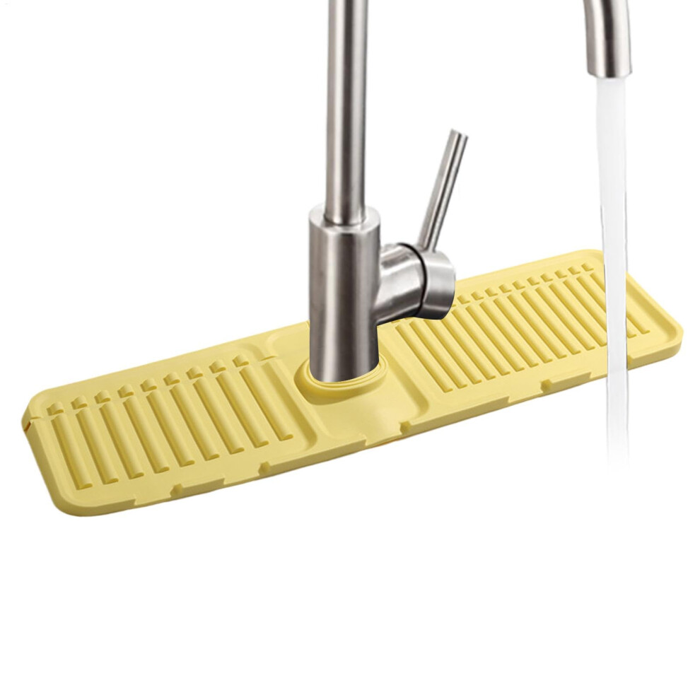 Faucet Drip Mat, Splash Guard For Kitchen Sink 5Degree Slope Sink Drip Tray 9426802358261