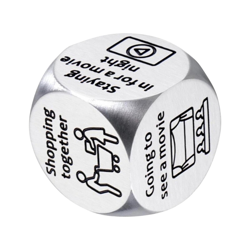 Date Night Dice, Fun Decision Making Dice, 2Piece Set, Ideal for Couples