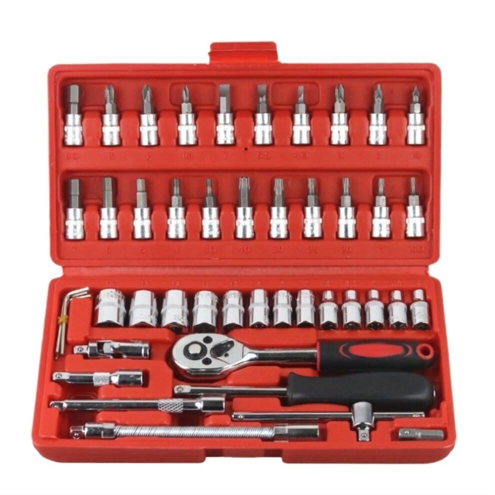 Toolbox Tool Set Wrench Set Socket Wrench Ratchet Wrench Socket Wrench Sets Screwdriver Sets Car Home Tools Tool Sets For Z 9412369256409