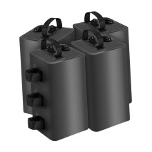 4Pcs Canopy Weight Bags Waterproof TearResistant Tent Water Weight Bags for Outdoor Events 10L
