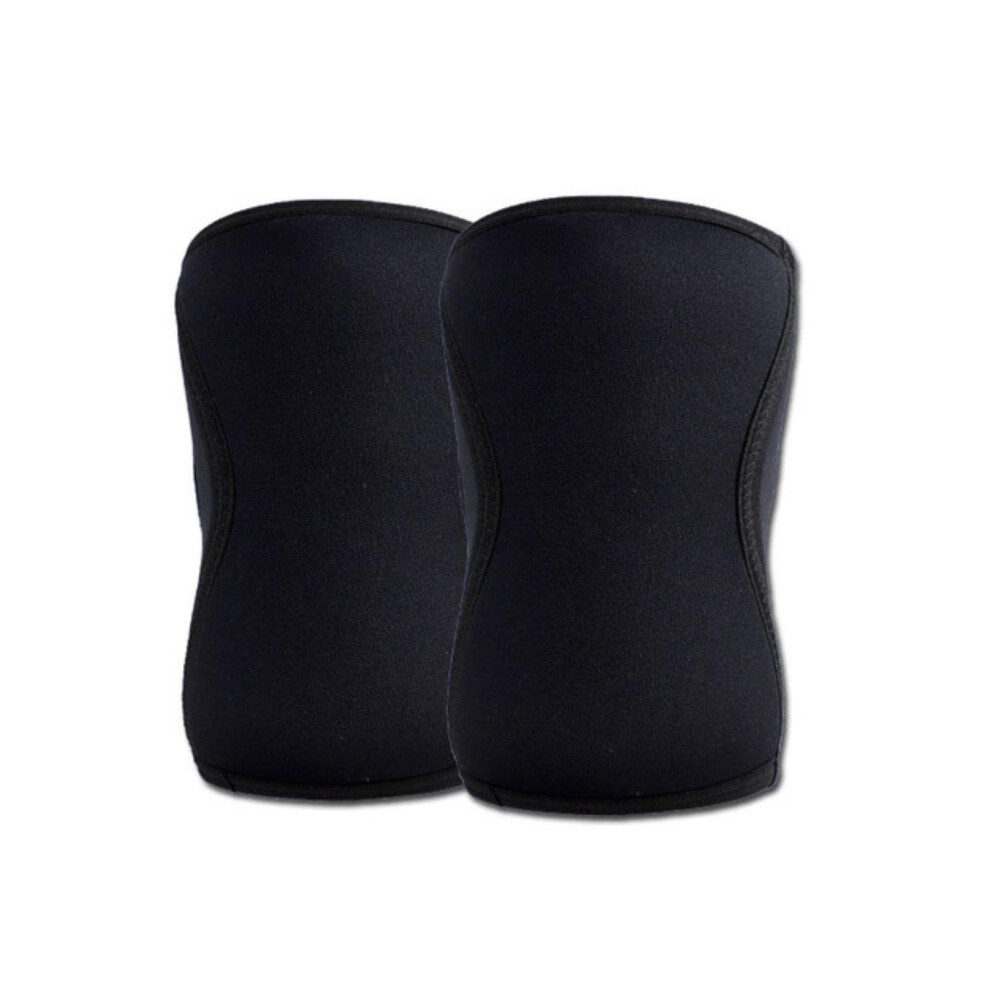 7Mm Neoprene Knee Sleeves For Squat Weightlifting Powerlifting Support - Sports Protector Pads, Comfortable Fit 9189345099977