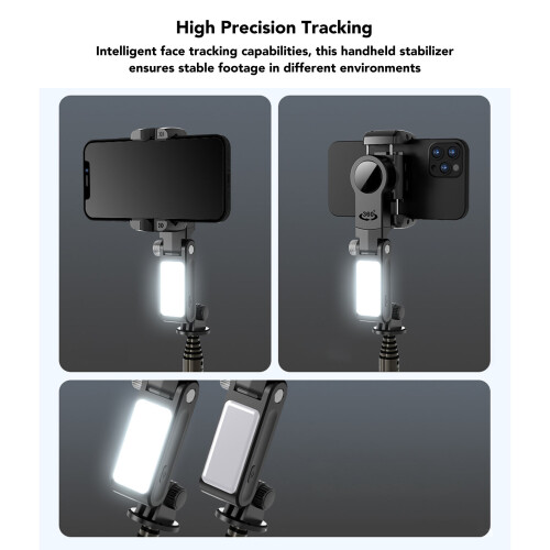 Wireless Remote 3-Axis Stabilizer Tripod with Bluetooth Functionality 2