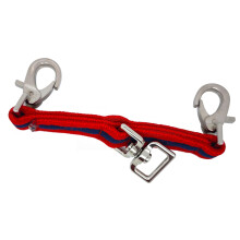 Connecting piece for lunge lines auxiliary lunge for horse training portable horse equipment for equestrian sports adults red