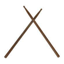 1Pair Redwoods Drum Sticks NonSlip Grip Practical Drumsticks Lightweight Drumsticks for Comfortable Playing 7A