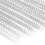 100PCS 16mm Silver Spiral Binding Coil, 140 Sheets, A4, 48 Loops 11