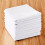 15x Mens White Cotton Handkerchiefs Large Soft 8