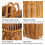 Imitation Rattan Baskets Versatile Storage Solution Decorative Wall Hanging Baskets With Handle For Kitchen Bathroom Storage Stylish Design Suitable A 2