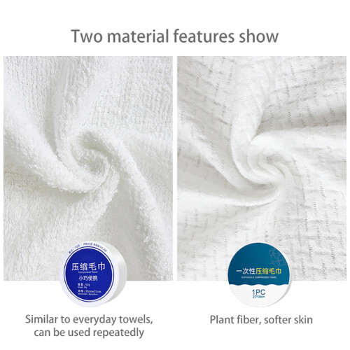 Travel-Ready 5PCS Compact Towels - Soft Lightweight Space-Saving 2