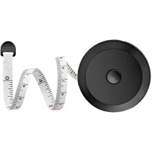Body Measuring Tape Retractable, Double Scale Fabric Tape with Easy Read Markings, Lightweight Measuring Tool for Tailor and Craft Enthusiasts