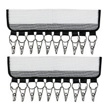 Travel Hat Rack Baseball Cap Organizer Featuring Corrosion Resistant Stainless Steel Clips Space Saving Hat Storage Rack Foldable Closet Hat Organizer