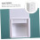 Desktop Drawer Box Multilayer Storage Rack Drawer Cabinet Storage Holder Office White 3
