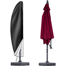 Outdoor Umbrella Cover for 12-14ft, Waterproof Cover with Heavy Duty Material, Easy To Use Patio Cover for All-weather Protection