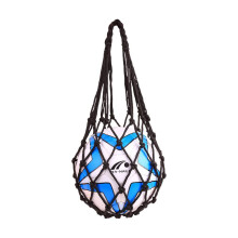 Sac de transport en filet pour équipement sportif, fabrication soignée pour activités multisports, porte-ballon simple et résistant en nylon pour