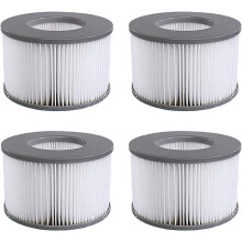 Pool Filter Replacement, Traps Dirt and Particles for Inflatable Hot Tub Spas, Water Filter Cartridge Ensuring Clean Spa, Automatic Filtration System