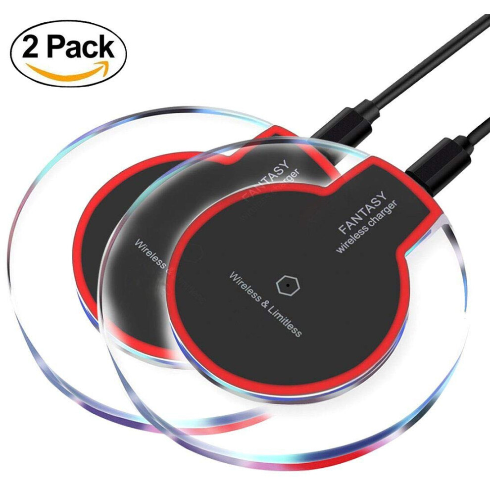 Wireless Charging Pad With Magnetic Alignment For Qi Devices, Quick Charge Capabilities With Safety Protocols, Integrated Charging Cable And Night 9128293882880