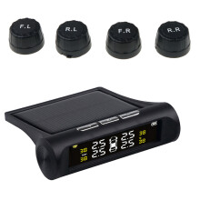 Revolutionäres Reifendruckkontrollsystem (TPMS), Solarstrom und USB-Ladefunktion gewährleisten unterbrechungsfreie Überwachung, hochpräzise
