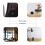 Tiny Security Camera, 1080P HD Resolution, Enhanced Night Vision, Privacy Emphasized, 60 Minutes Operation Time, Loop Recording, Portable Small 6
