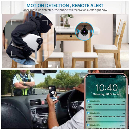 Wireless WIFI Camera, Compact Size for Discreet Placement, Magnetic Adsorption for Secure Mounting, Improved Night Vision for Enhanced Visibility 1