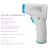 Smart beröringsfri termometer med högprecisionssensor, ergonomisk design för snabba temperaturkontroller 3