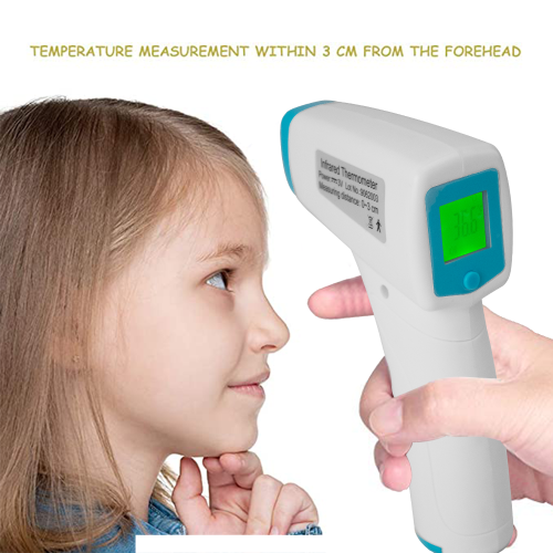 Smart beröringsfri termometer med högprecisionssensor, ergonomisk design för snabba temperaturkontroller
