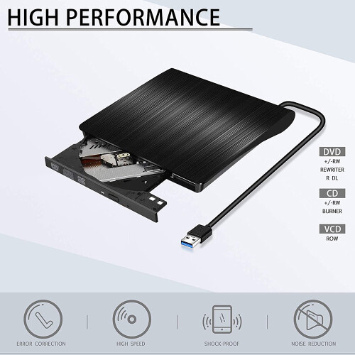 Ευέλικτη εξωτερική μονάδα CD/DVD, φορητότητα USB3.0 και Type C που εξασφαλίζει ομαλή 2