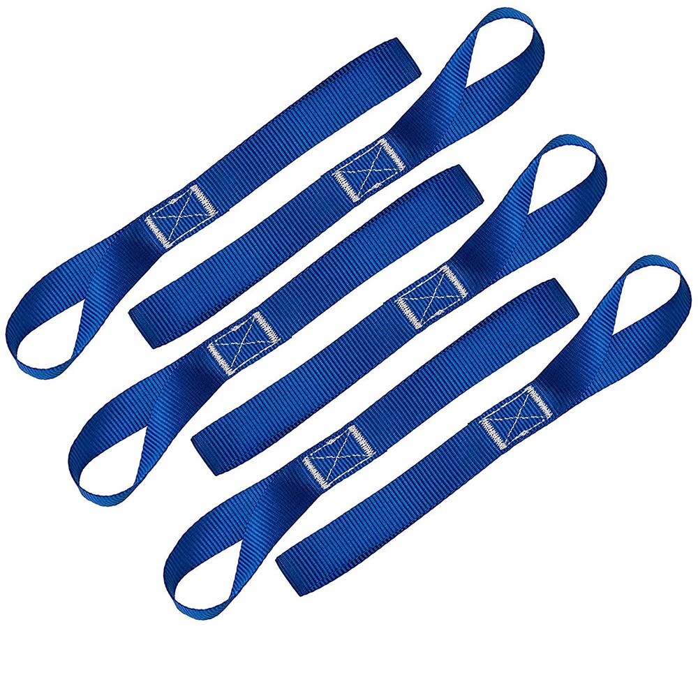All Purpose Tie Down Straps, Heavy Duty Soft Loop With Load Capacity ...