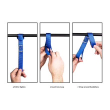 Correas de amarre de bucle suave de alta resistencia, bucles universales para un remolque seguro y confiable, capacidad de carga 1500 libras,