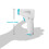 Smart beröringsfri termometer med högprecisionssensor, ergonomisk design för snabba temperaturkontroller 6