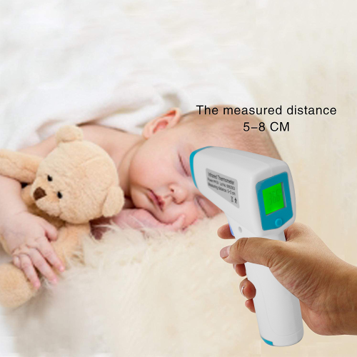 Smart beröringsfri termometer med högprecisionssensor, ergonomisk design för snabba temperaturkontroller 1