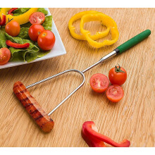 Compañero de cocina al aire libre, palitos telescópicos para asar malvaviscos, accesorios de camping, brochetas de acero inoxidable de alta calidad