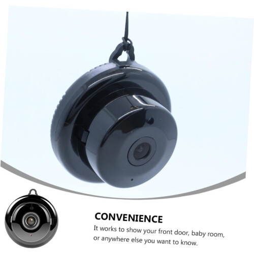 Indoor Security Camera with CMOS Sensor, Audio, Remote Viewing, Compact Design for Home, Pets, and Care 2