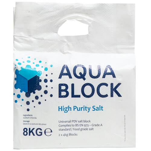 2 Packs (4 Blocks) Salt Water Softeners Salt Block 2
