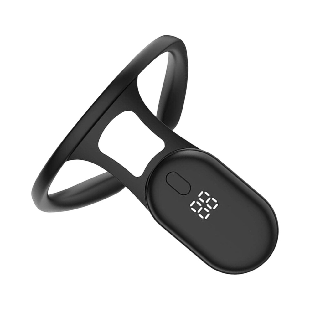 Black Intelligent Posture Corrector, Strapless Reminder For Humpback Lumbar And Male,