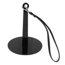 2 piezas de soporte de hilo para muñeca - Negro, Ø10 cm, Barra de 14,8 cm