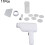 USB Rechargeable Electric Pasta Maker with Multiple Shape Options, Compact Size, White Household Use 5