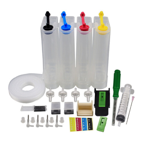 Système d'alimentation continue en encre pour imprimantes, kit