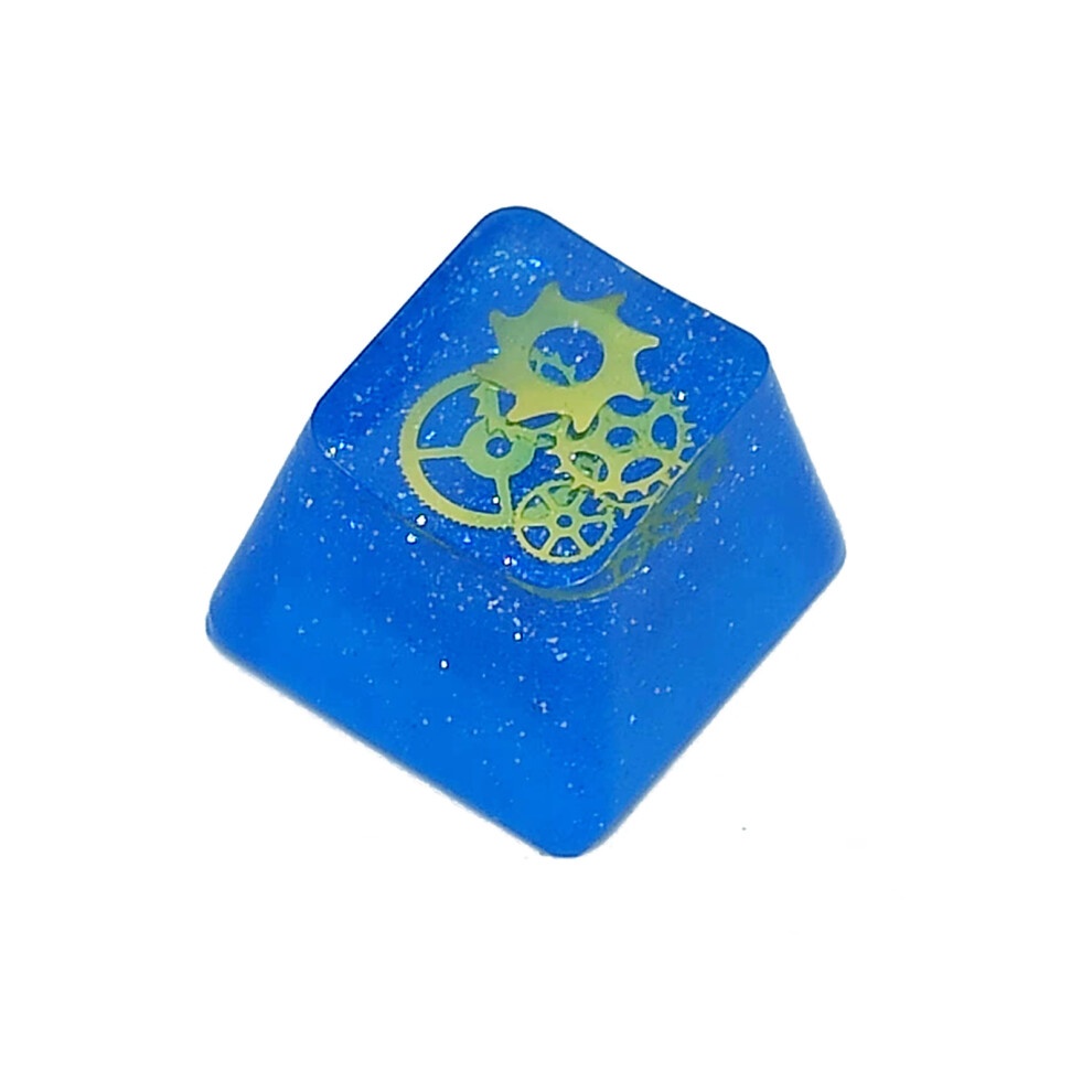Customized Resin Keycap Oem Profile R4 Personality Translucent Blue 7732000511516